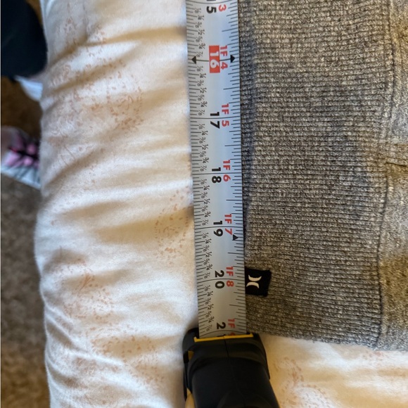 Men’s Hurley Getaway Fleece Zip Hoodie in Dark Storm size L - Picture 8 of 12